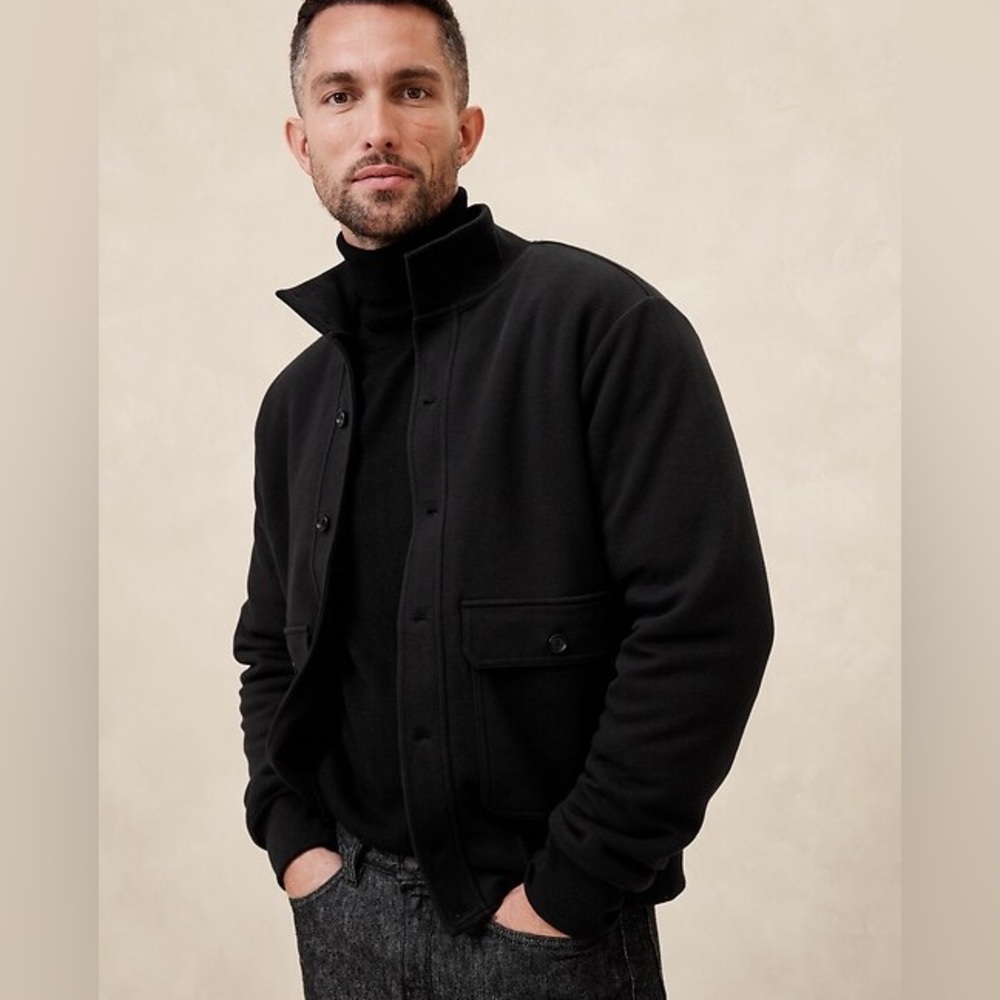 Banana Republic SHERPA LINED JACKET Size M